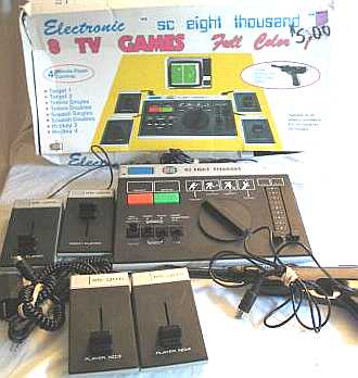 Kmart Electronic "sc eight thousand" 8000 8 TV Games Full Color [RN:5-4] [YR:77] [SC:US] [MC:HK]